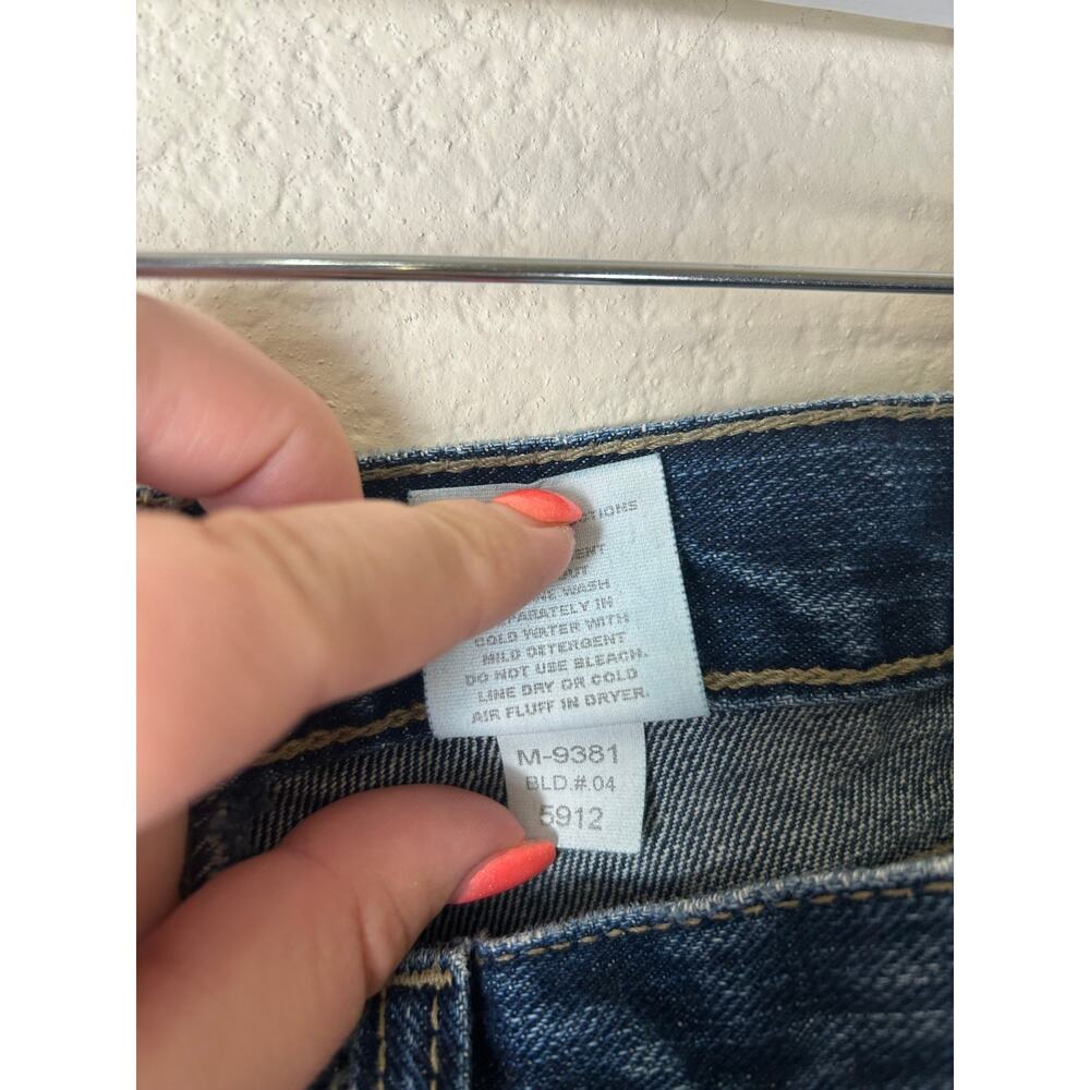Vintage Rockies Jeans Women's Size 8 Long Dark Wash Denim Western Cowgirl - Picture 5 of 11